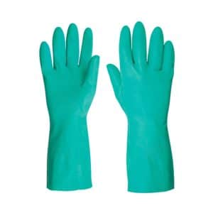 GUANTE DE NITRILO 18 PULGADAS VERDE TALLA XL