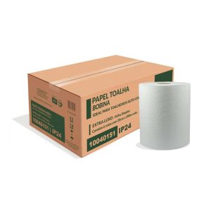 Toalla de papel bobina Ipel autocorte - 6 rollos de 200 metros